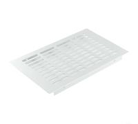 Grille d'aération rectangulaire en alliage d'aluminium pour armoire et armoire 150 mm (150 x 225 mm)