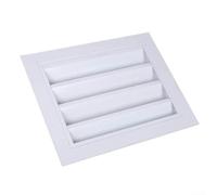 Grille d'aération résistante aux intempéries pour une performance constante dans différents climats (350 x 350 mm)