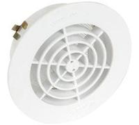 Grille d'aération ronde Ø100 blanche G