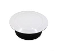 Grille d'aération ronde en ABS avec persienne réglable pour sortie d'air conditionné, diffuseur circulaire blanc pour mur ou plafond, salle de bain, cuisine, bureau, facile à nettoyer, plusieurs