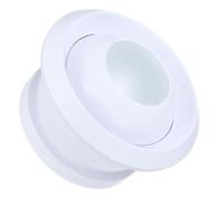 Grille d'aération ronde en ABS pour améliorer la distribution dans divers environnements intérieurs