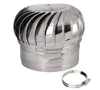 Grille d'aération ronde en acier inoxydable 304 for appartement, décoration d'intérieur(9.8inch(250mm))