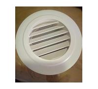 Grille d'aération ronde en plastique ABS, 7,5 cm/10 cm/12,5 cm/15 cm/20 cm, for climatisation centrale, compatible avec les grilles d'entrée/sortie d'air en plastique(12.5cm/4.9",Type 3)