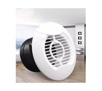 Grille d'aération ronde en plastique ABS for climatisation centrale - Grille décorative d'entrée et de sortie d'air intérieure avec maille de ventilation(Color B,150mm/5.9")