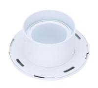 Grille d'aération sphérique ronde à 360 degrés pour une distribution efficace dans les bureaux, salles de bains et salon, pot d'échappement rond en ABS
