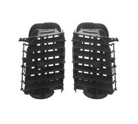 Grille D'aération Tableau Bord Grille De Sortie De Ventilation Centrale Pour Climatiseur A/C 2 Pièces Compatible Avec Toyota Pour Hilux Pour Vigo 2004-2009 2010 2011 2012 2013 2014 2015