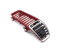 Grille D'aération Tableau Couvercle Panneau Sortie Grille D'aération Climatisation Tableau Bord Avant Voiture 98155213104 Compatible Avec Pour Cayman 981 2013 2014 2015 2016(Carrera Red 1PC)