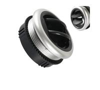 Grille d'aération universelle pour tableau de bord - 71 mm - Déflecteur de sortie d'air pour toit latéral pour camping-car, bus, accessoires de rechange circulaires