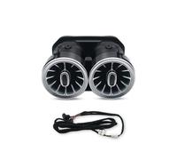 Grille D'aération Ventilation Tableau De Bord À LED Climatisation Ventilation Garniture Turbine Accessoires Voiture Pour Benz A Classe Pour CLA W177 W118 2019-2020(Arrière)