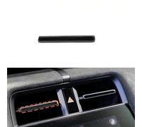grille d'aération voiture Grille De Ventilation Centrale Pour Tableau Bord Voiture, Bande Garniture Sortie D'air Pour Taycan 9J1 2019-2025(Central Left 1PC)