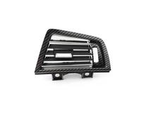 Grille D'aération Voiture Panneau Couverture Calandre Ventilation AC Chromé Avant Et Arrière En Fiber Carbone LHD RHD Pour BMW Série 5 F10 F11 520 525 528 530 535(RHD Right)