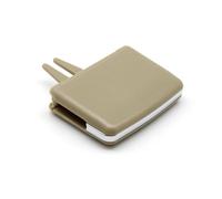 Grille D'aération Voiture pour Benz W204 C X204 GLK, Tableau De Bord Sortie Climatiseur A/C ABS Grille De Ventilation Intérieur,Rear Beige 1pc