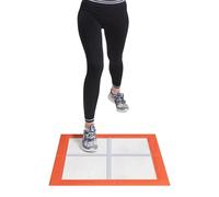 Grille D'agilité - Tissu Oxford + Échelle De Fitness Carrée EVA | Grille D'entraînement Durable De 70 Cm Pour Les Exercices De Jeu De Jambes Et De Vitesse | Améliore L'agilité, La Coordination Idéale