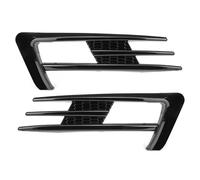 Grille d'Antibrouillard Compatible Avec VW Pour Golf 7 MK7 2014-2017 Lot De 2 Calandres Antibrouillard Avant(Glossy Black)