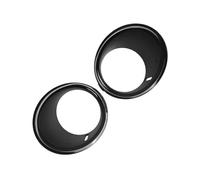 Grille de antibrouillard Compatible Avec Mini Pour Cooper R55 R56 R57 2007 2008 2009 2010 2011 1 Paire De Garnitures D'anneau De Phare Antibrouillard Avant OEM : 51112753661