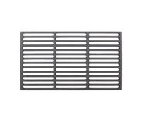 Grille De Barbecue 54x34 Cm En Fonte Émaillée Plaque Carrée