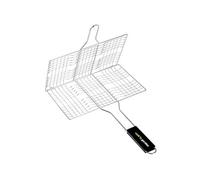 Grille de barbecue 6 steaks et 2 hamburgers 35 x 21 cm