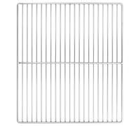 vidaXL Grille de BBQ rectangulaire 60x40 cm avec poignées en acier inoxydable 304