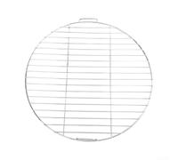 Grille de barbecue avec poignée 45 cm résistant à la chaleur (53 cm) | Convient pour les bouilloires Weber de 57 cm, remplace le modèle 7432, s'adapte parfaitement aux braseros de 57 à 60 cm