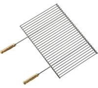 Grille de barbecue barbecook chromée bouleau 90 x 40 cm