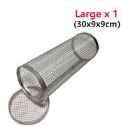 Grille De Barbecue, Cages De Barbecue, Ustensiles De Cuisine De Pique-Nique De Camping, Barbecue Rond D'extérieur, Grille De Feu De Camp, Panier De Gril Roulant Large Basket X1