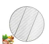 Grille de barbecue en acier inoxydable - 30/35/40 cm - Filet de cuisson rond avec construction soudée pour une répartition homogène de la chaleur - Accessoires de barbecue d'extérieur résistants à la
