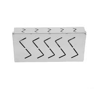 Grille de barbecue en acier inoxydable avec couvercle rabattable à 90 degrés pour barbecue avec ventilation efficace pour faire circuler la fumée uniformément sur le charbon de gaz et les barbecues