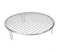 Grille de barbecue en acier inoxydable de qualité supérieure, convient pour différents poêles, 15 cm de diamètre (30,5 cm)