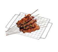 Grille de barbecue en acier inoxydable - Grille de barbecue en acier inoxydable, accessoire de grille de qualité supérieure pour une cuisson uniforme | Comprend un design robuste, un matériau