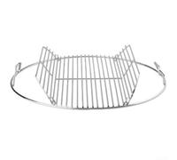 Grille de barbecue en acier inoxydable, grille de cuisson rabattable, grille de barbecue de camping, grille de rechange (B)