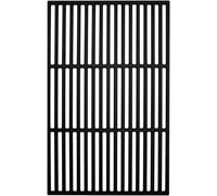 Grille de barbecue en fonte émaillée, rectangulaire en fonte émaillée, accessoire pour barbecue, barbecue à gaz, barbecue au charbon de bois, etc. 54 x 34 cm