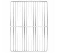 vidaXL Grille de barbecue rectangulaire 40 x 30 cm acier inoxydable, nettoyage facile