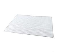 Grille de barbecue en maille avec fil croisé pour barbecue japonais coréen - Utilisation sur trou de feu ou installation de cuisson en extérieur (cadre 3,4 cm, 60 x 40 cm)