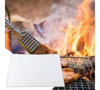 Grille de barbecue en maille parfaite pour griller lors de feux de camp, pique-niques et événements en plein air avec performance améliorée (60 x 40 cm)