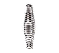 Grille de barbecue en métal avec poignée en acier inoxydable pour four à ressort 110 mm