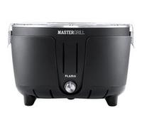 Grille de barbecue Flama Mastergrill Noire 4005FL, gril à charbon de bois, ventilation réglable, faible émission de fumée Noir G