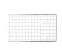 Grille de barbecue, panier, Grille de barbecue extérieure en acier inoxydable(26 * 44cm)