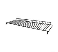 Grille de barbecue pour Traeger Pro 22 for Century for Eastwood - Étagère de barbecue en acier inoxydable pour ajouter 154 m² d'espace de cuisson pour hamburgers, côtes, hot-dogs - Noir 59 x 19,8 x 5