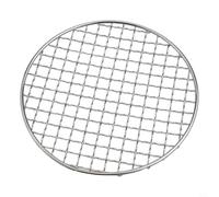 Grille de barbecue professionnelle en acier inoxydable 304 avec soudure manuelle à l'argon et polissage électrolytique pour barbecue, cuisson, refroidissement et rôtissage (180 mm)