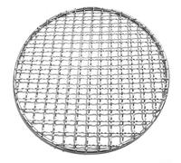 Grille de barbecue professionnelle en acier inoxydable 304 avec soudure manuelle à l'argon et polissage électrolytique pour barbecue, cuisson, refroidissement et rôtissage (200 mm)