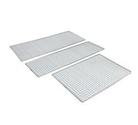 Grille de barbecue robuste en acier inoxydable 26x32cm