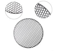 Grille de barbecue robuste en acier inoxydable pour barbecue au charbon de bois pour une cuisson efficace et un drainage facile des aliments (26 cm)