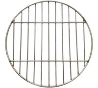 Grille de Barbecue Ronde Ø 38 cm, Acier Inoxydable Grille de Refroidissement pour Barbecue Remplacement de Grille de Barbecue Grille de Grillage pour Camping, Facile à Nettoyer