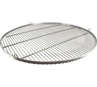 Grille de barbecue RONDE - 100cm en acier inoxydable - Produit artisanal - Germany avec 3 œillets de suspension