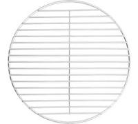vidaXL Grille de barbecue ronde Ø34,5 cm acier inoxydable 304, remplacement de grille de barbecue, grille de grillage, grille à charbon de bois