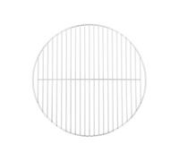 vidaXL Grille de barbecue ronde Ø44,5 cm en acier inoxydable 304