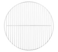 vidaXL Grille de Barbecue Ronde Ø44,5 cm Acier Inoxydable 304, Remplacement de Grille de Barbecue, Grille de Grillage, Grille à Charbon de Bois