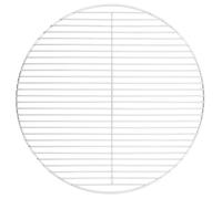 Grille de barbecue ronde Ø54 cm acier inoxydable 304