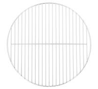 Grille de Barbecue Ronde Accessoire Grille de Cuisson Acier Inoxydable304 vidaXL