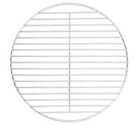 vidaXL Grille de barbecue ronde 60x60 cm acier inoxydable argenté – moderne, facile à nettoyer